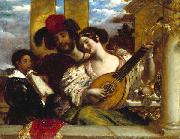 William Etty Il Duetto France oil painting artist